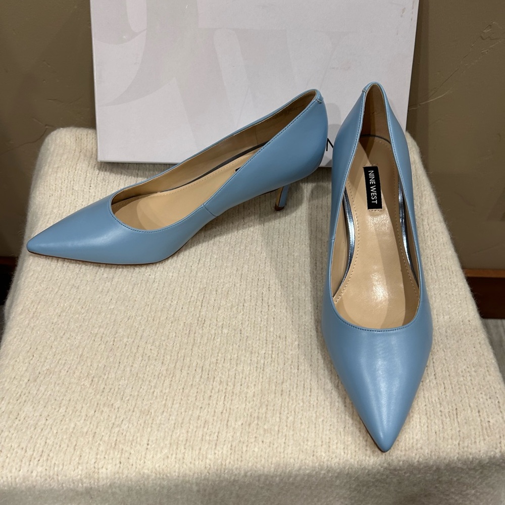 Arlene Pointy Toe Pumps (Kitten Heel)